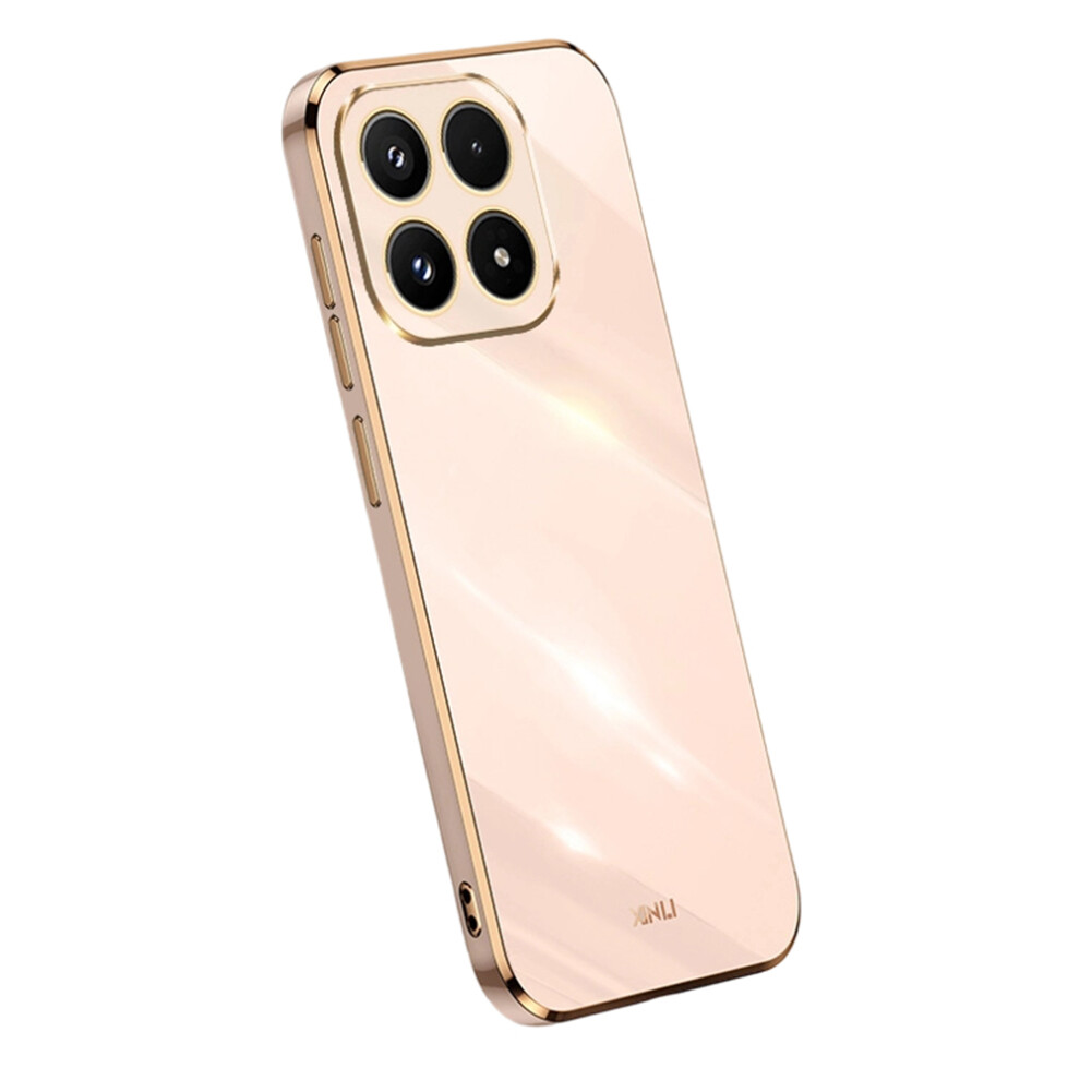 (Pink) Bulk Purchasing Xinli For Xiaomi 17 Case Tpu Phone Cover With Electroplating Frame Pink 6914291892074