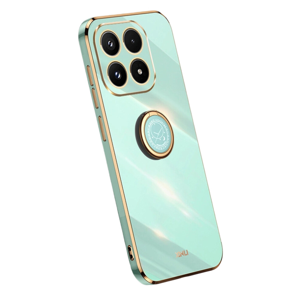 (Cyan) Bulk Purchasing Xinli For Xiaomi 17 Case Ring Kickstand Electroplating Tpu Phone Cover Blue 6914297041087