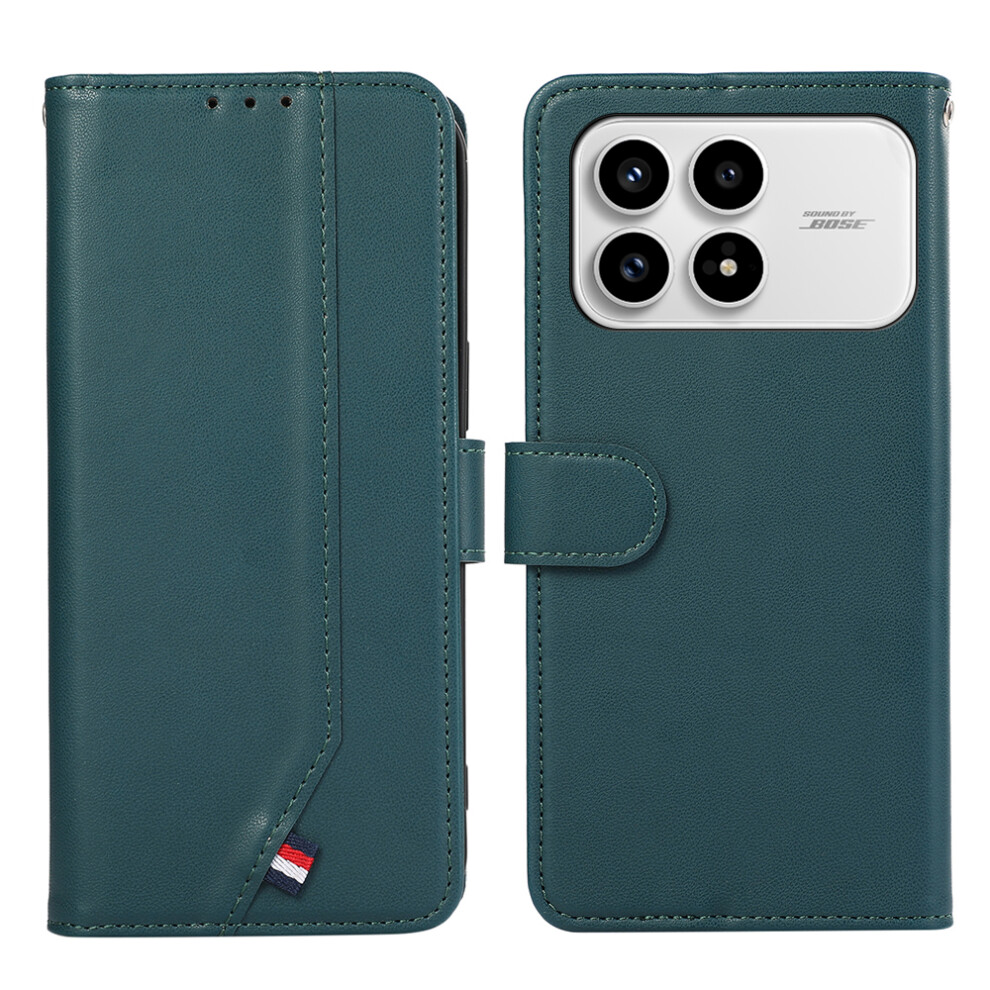 (Green) For Xiaomi Redmi K90 5G / Poco F8 Pro Case Rfid Blocking Flip Leather Phone Cover Green 6914295372114