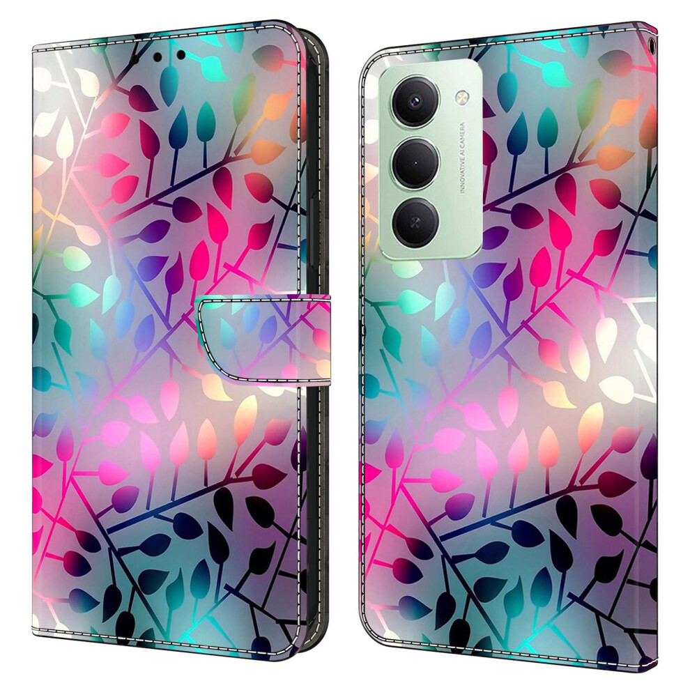 (Maple Leaf) For Xiaomi Redmi 15 5G (Global) (169Mm) Case Magnetic Clasp 3D Pattern Leather Wallet Phone Cover 6914290046799