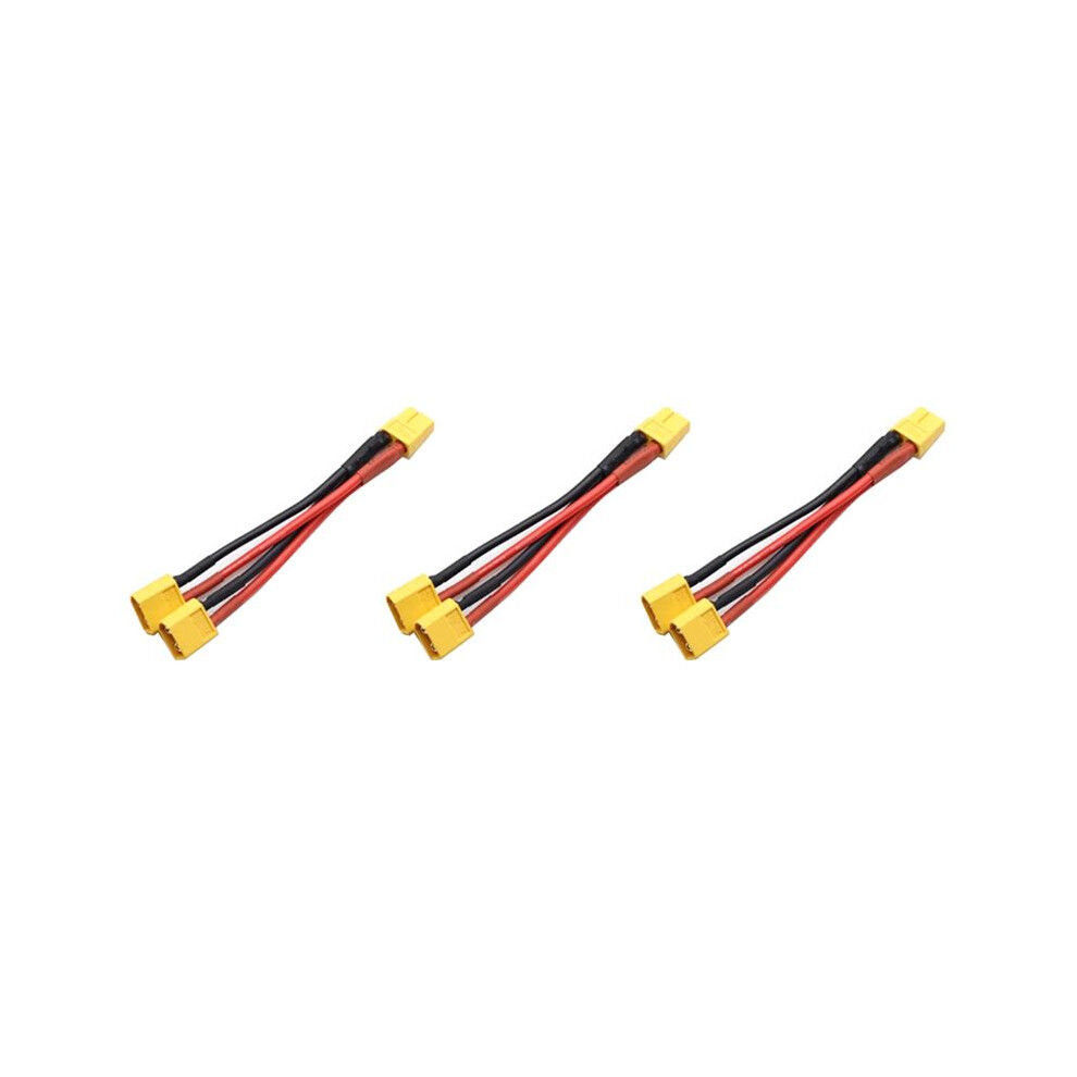 Photos - Other Hand Tools Jojomino 3X XT60 Parallel Battery Connector 1 Female to 2 Male Cable Dual Extension Y Splitter 14AWG Silicone Wire for RC Battery 