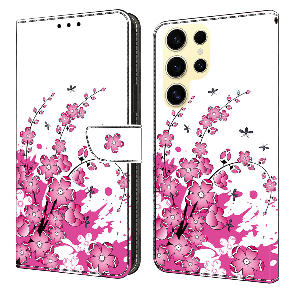 (Flower Vine) For Samsung Galaxy S26 Ultra Case Pu Leather Wallet Phone Cover With Stand 6914292095269