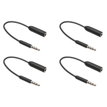4X Câble D'Extension Audio 3.5Mm Jack 3.5 Mâle à Femelle Écouteur Prolongateur Téléphone Intelligent pour Casque Fort Téléphone Intelligent