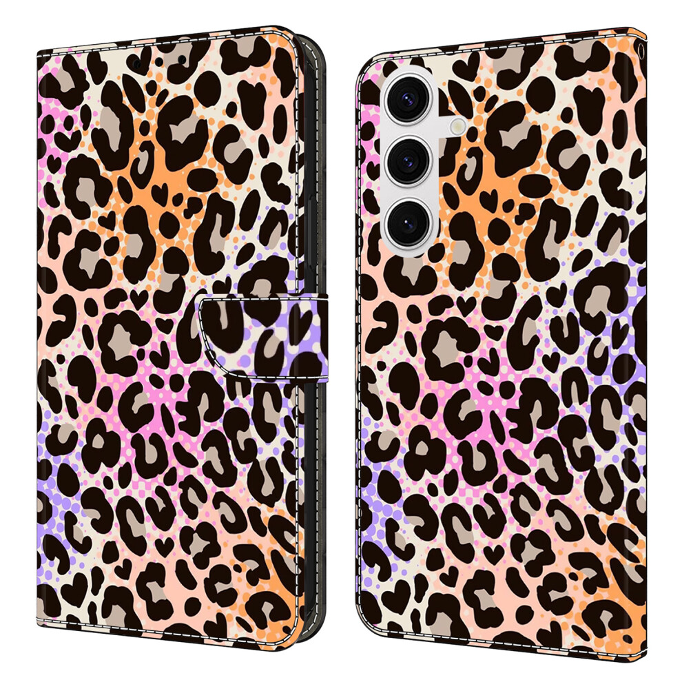 (Spotted Leopard Print) For Samsung Galaxy S26+ Wallet Case Pattern Printing Pu Leather Flip Stand Phone Cover 6914294199545