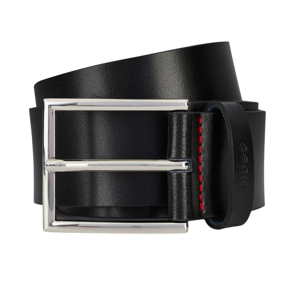 Hugo Boss (100Cm, ) Mens Giaspo Leather Belt Black
