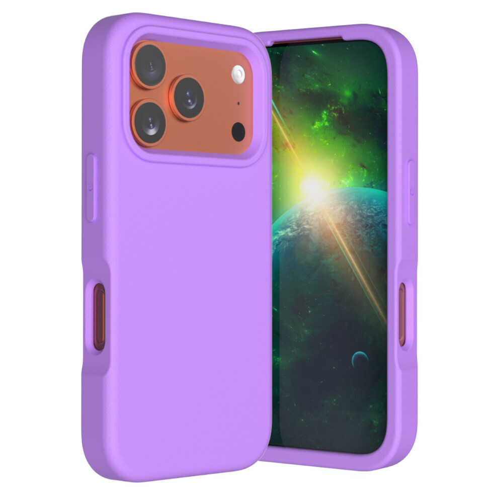 (Purple) For Iphone 17 Pro Max Case Shockproof Eva Phone Back Cover Purple 6914297863092