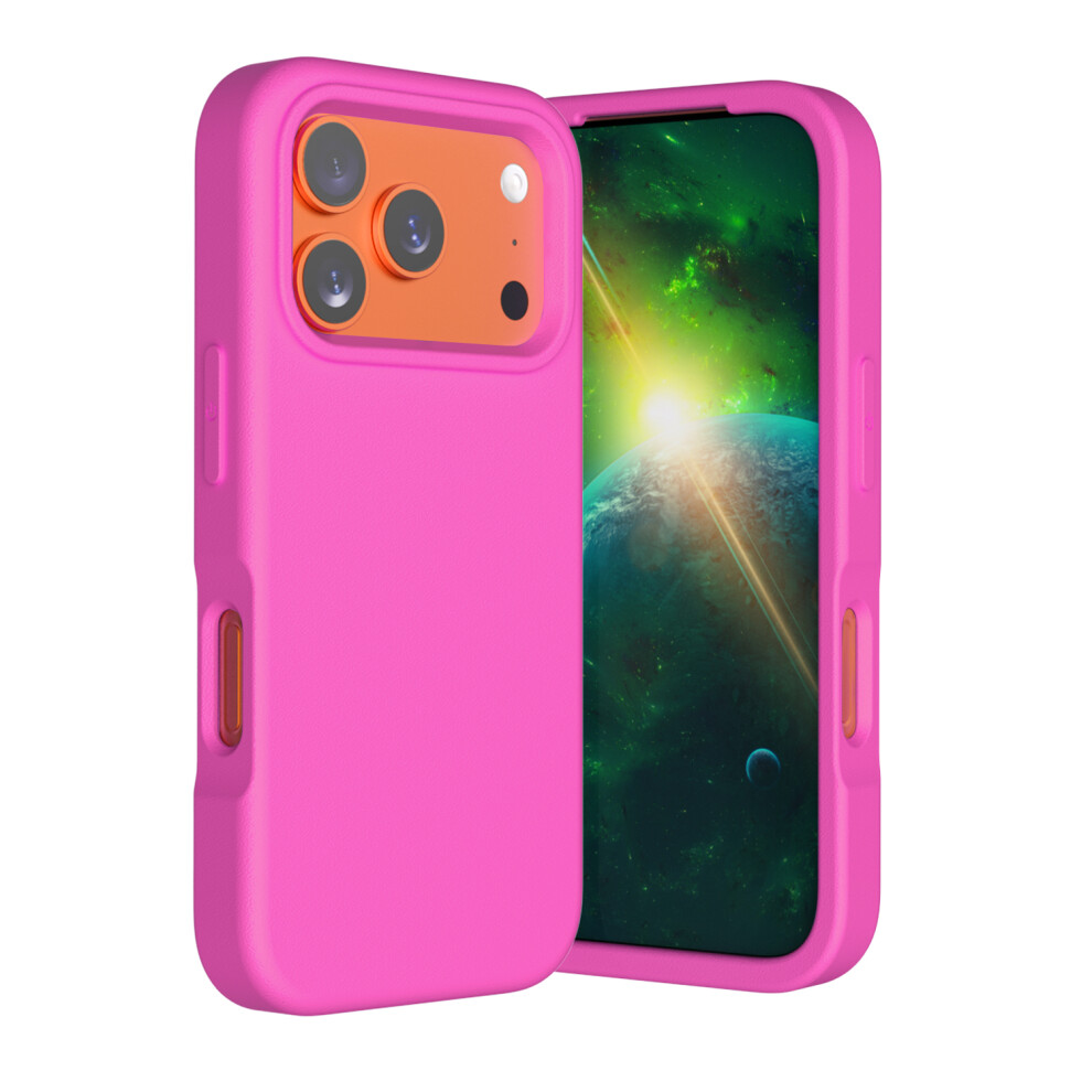(Rose) For Iphone 17 Pro Case Shockproof Eva Phone Back Cover 6914295230575