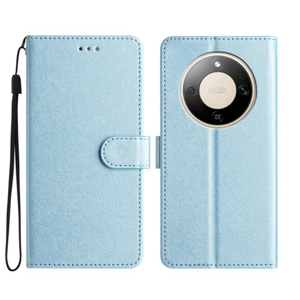 (Sky ) For Honor Magic8 Lite 5G / X9d 5G / X70 5G Wallet Case Leather Folio Phone Cover Magnetic Clasp Blue 6914293680693