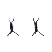 2X Portable Foldable Sax Holder Stand with Metal Leg Base Foldable for Alto Saxophone