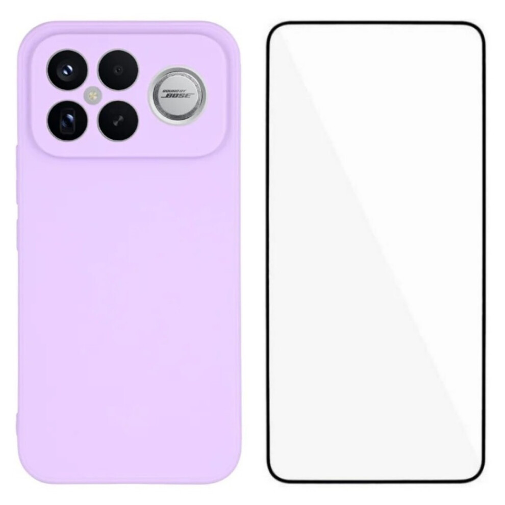 (Purple) Wanlonfeng For Xiaomi Poco F8 Ultra / Xiaomi Redmi K90 Pro Max 5G Case Zb Series Precise Cutouts Straight Edge Tpu Phon Purple 6914298147979