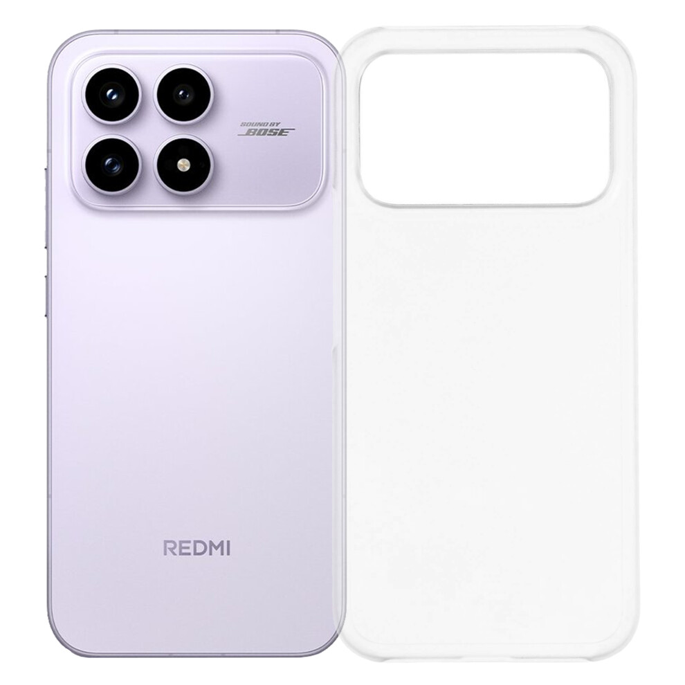 (Transparent) For Xiaomi Redmi K90 5G / Poco F8 Pro Case Hard Pc Drop Proof Frosted Minimalist Phone Cover 6914296033274