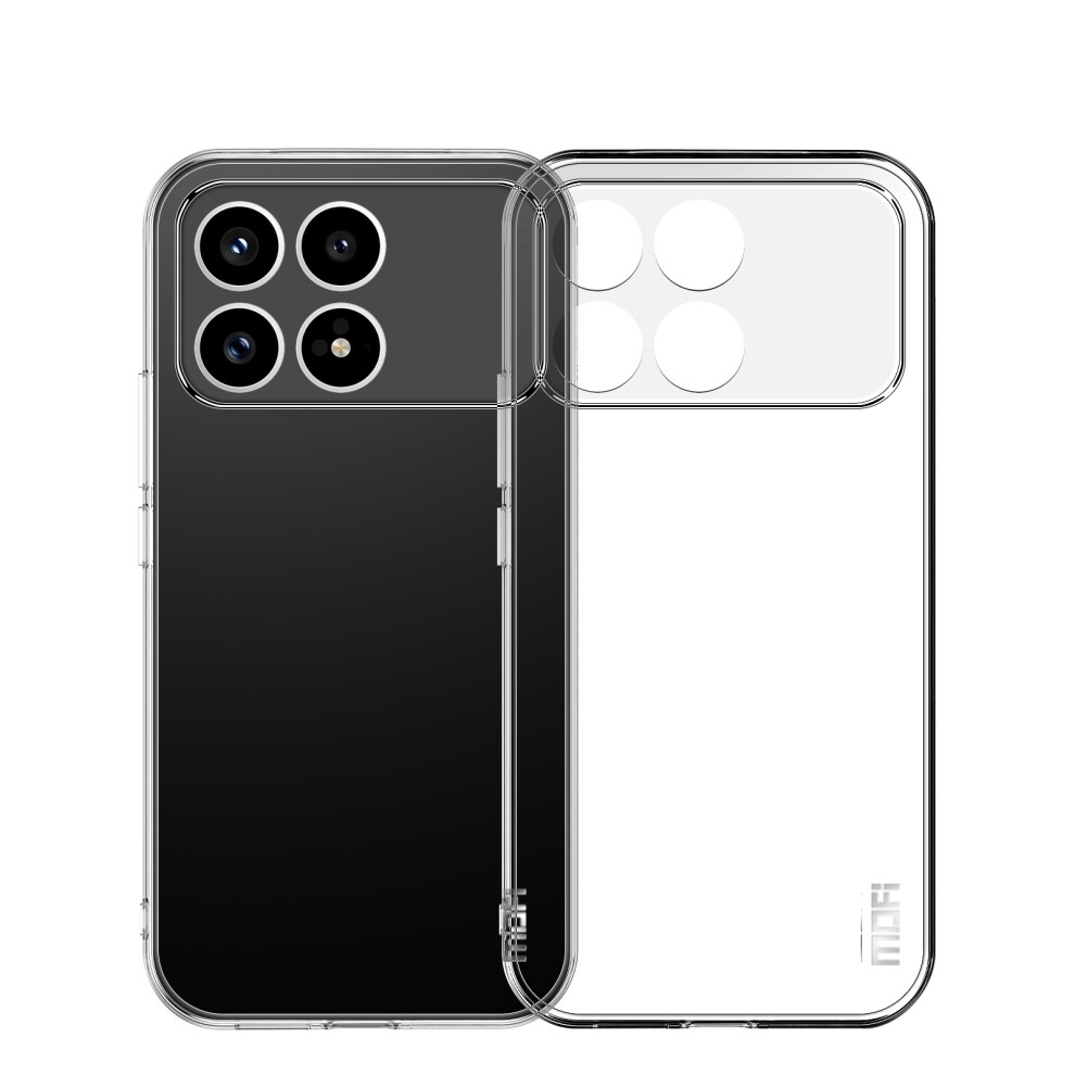 (Transparent) Mofi For Xiaomi Redmi K90 5G Clear Phone Case Ultra-Thin Tpu Phone Back Cover 6914291985516