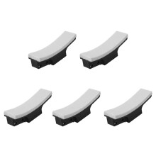 5X Exercise Bike Brake Pads Hairy Pad for Bike Brake Pads Bike Brake Group Replacement Part
