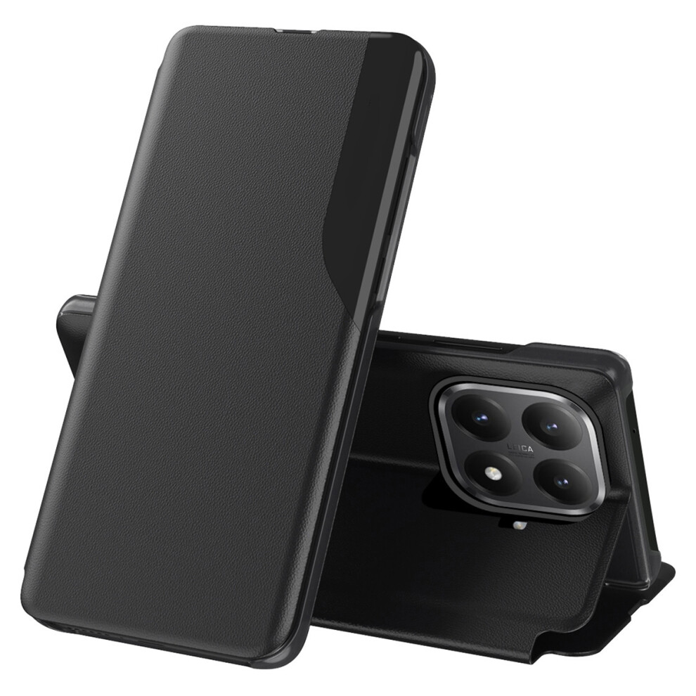 (Black) For Xiaomi 15T Pro Phone Case Folio Flip Pu Leather Stand Cover Black 6914290081660