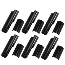 6X Bicycle Chain E Hook Protector for Folding Bike Rear Triple-Cornered Frame Guard Pad for 3SIXTY Chain Stay