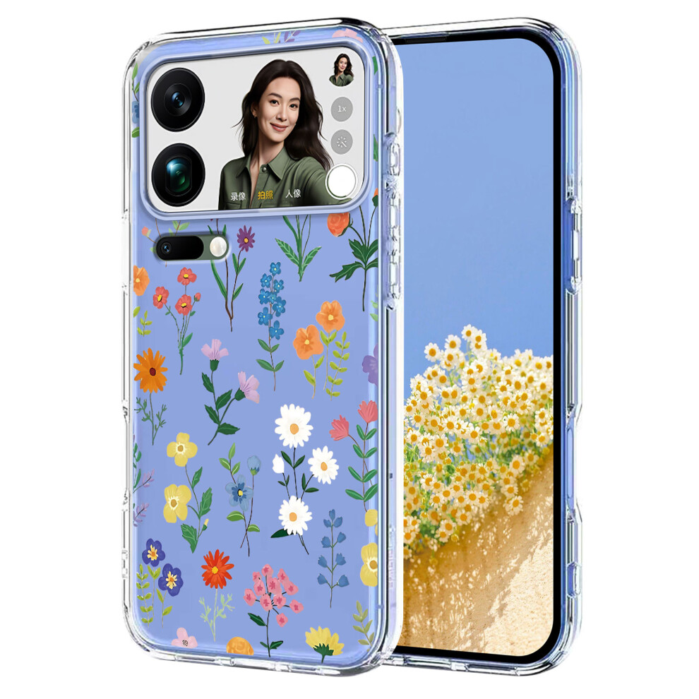 (Daisies) For Xiaomi 17 Pro Max Case Butterfly Floral Pattern Printing Tpu Phone Back Cover 6914298266311