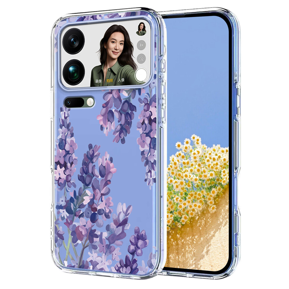 (Wisteria) For Xiaomi 17 Pro Max Case Butterfly Floral Pattern Printing Tpu Phone Back Cover Wisteria 6914297306544