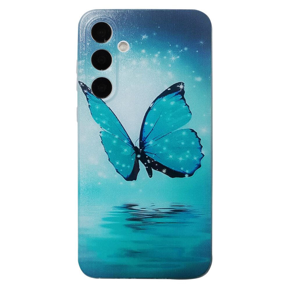 ( Butterfly) For Samsung Galaxy A57 5G Case Pattern Printing Cell Phone Tpu Back Cover Blue 6914292882906