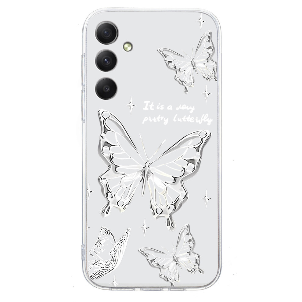(Butterfly) For Samsung Galaxy A37 5G Case Soft Tpu Pattern Printing Phone Cover 6914295819114