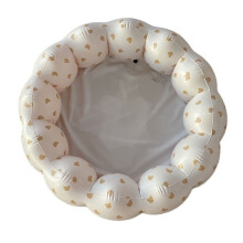(-Bear Head) Bär aufblasbares Schwimmbad Blütenblattform Olive Baby Bällebad Zaun PVC Koreanischer Stil Spielwasser Badewanne Spielen sensorisc