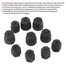 Universal A/C Service Caps 10 Pack