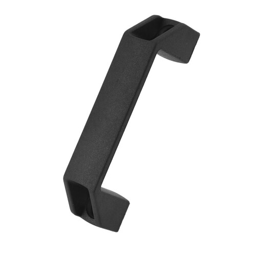 4X Black 90 mm 8.9 cm Hole Spacing Plastic Cabinet Drawer Pull Handle