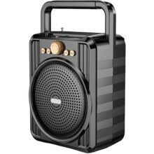 Radio AM/FM portable avec réception optimale, haut-parleur clair, radio rétro à ondes courtes, batterie rechargeable idéale pour le camping, la r