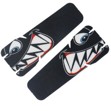 Comfortable Bike Handlebars Cover Enhances Cycling Sharkstyle handlebar stickers