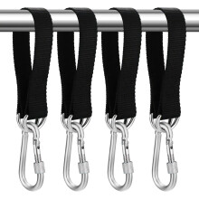 ensembles de sangles pour balançoire d'arbre, sangles de suspension, sangles de hamac robustes de 30 cm x 25 mm, sangles de suspension réglables
