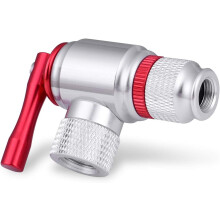 Gonfleur de pneus de vélo CO2, pompe à vélo rapide et facile compatible avec les valves Presta et Schrader pour vélos de route et VTT, comprend u
