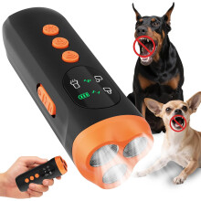 Blafwerend apparaat voor honden - 3x ultrasoon anti-blafapparaat. Stopt blaffen bij kleine, middelgrote en grote honden. Gedragstraining binnensh