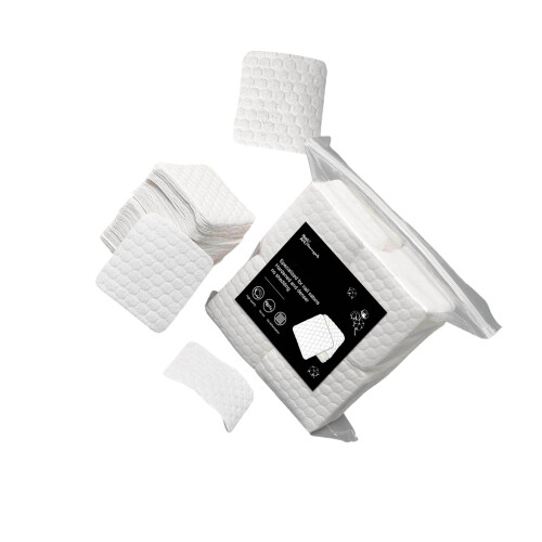 Nail Cleaning Cotton Pads Efficient Liquid Saving Reduces Waste for 500pcs bagged