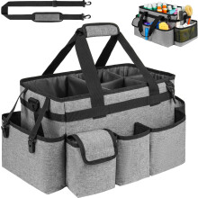 Sac de nettoyage Cadet, organisateur de produits de nettoyage Cadet avec poignée, bandoulière et séparateur amovible, sac de rangement pour outil