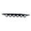 Electric Guitar Bridge Parts Thru Body Ferrule for Seamless String Alignment Silver 1