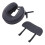 Beauty Bed Ergonomic Headrest Pillow Massage Face Rest Headrest Black 1