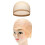 Breathable Bald Cap Featuring Extended Ears Bald Head Wig Cap For Comedy Shows Color 1