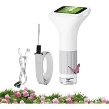 Microscope portable – Visionneuse scientifique éducative à zoom 1000x, outil d'exploration portable et compact, dispositif d'aide à l'apprentissa