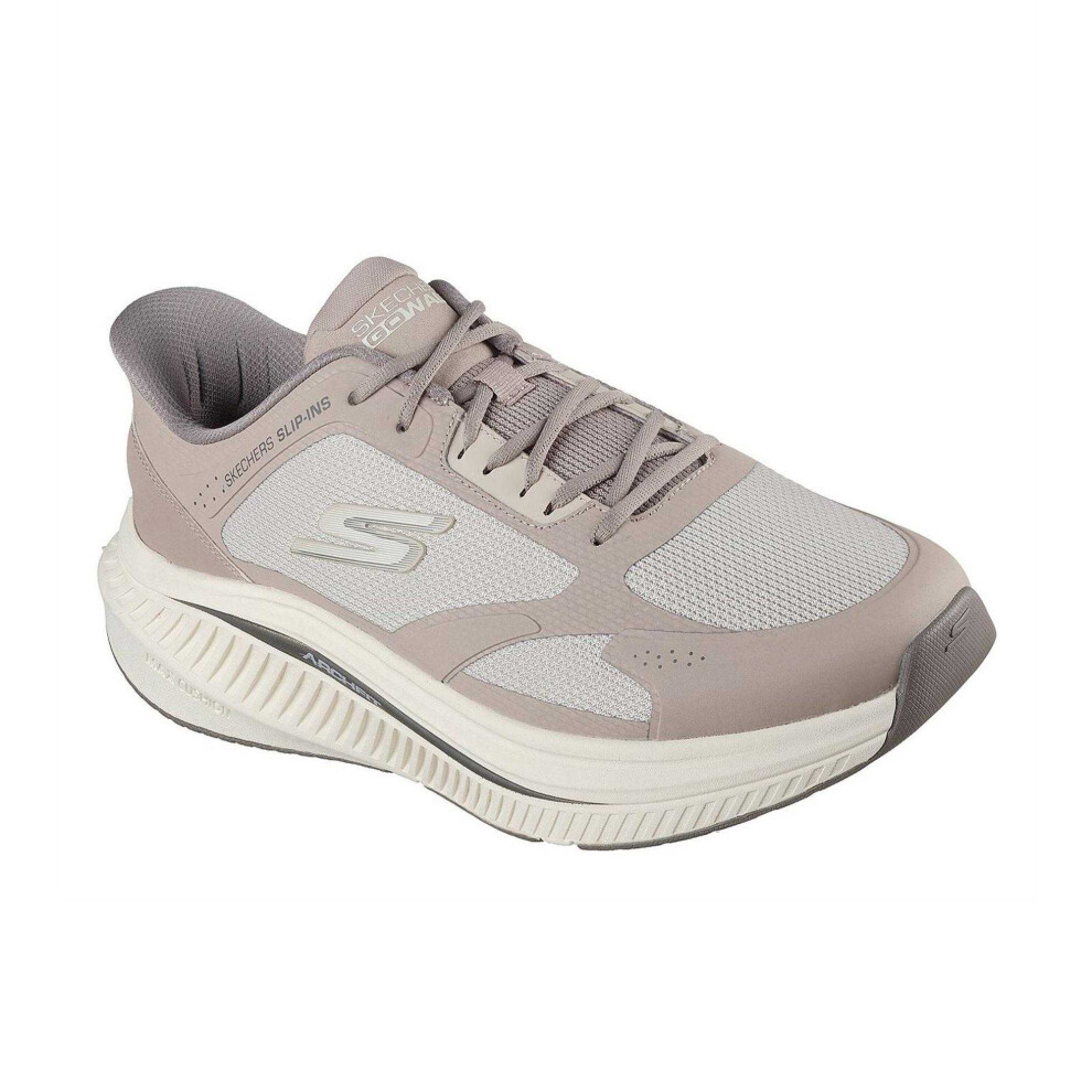 Skechers (9 Uk, Taupe) Mens Go Walk Max Arch Fit Walking Shoes
