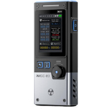 GC-03 Geigerteller, 3-in-1 multifunctionele stralingsdetector voor elektrische velden, magnetische velden en nucleaire straling, 2,4-inch scherm