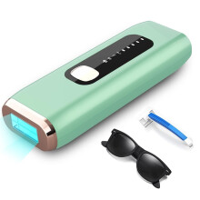 IPL Hair Removal Device 999000 Flashes with 5 Levels for Home Use (Green)