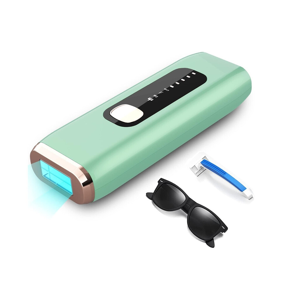 Chronus Ipl Hair Removal Device 999000 Flashes With 5 Levels For Home Use (Green)