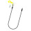 Compacts Light weight Pressures Gauges Quickly Connect Hook for Efficient Diving 65cm 1