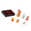 1/12 Christmas Kitchen Accessories Realistic Food Figure With Storage Container 1
