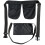 Adjustable Chest Drainages Bag for Breast Post Surgeries Comfort black oval two 1