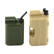 Realistic Scale Tanks Decoration For 1/10 Off Road Remote Control Automobiles Yellow green