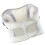 Comfortable fit Waist Support Featuring Double Structure Breathable Back Brace Gray L 1