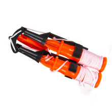 Compacts Safe Device Including Safety Whistles And Ice Pick For Winter Use white rope