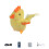 Interactive Flapping Bird Cats Teaser Toy Remote Control Chirping Animal for Pet chick 1