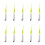 10pack Durability Joint Protecting Fishing Line Winders with Adjustable White 7CM 1