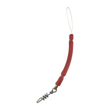 Rubber Cotton Rope Fishing Line Stabilizers 28cm Elastic Fishing Red screw pin slow rele